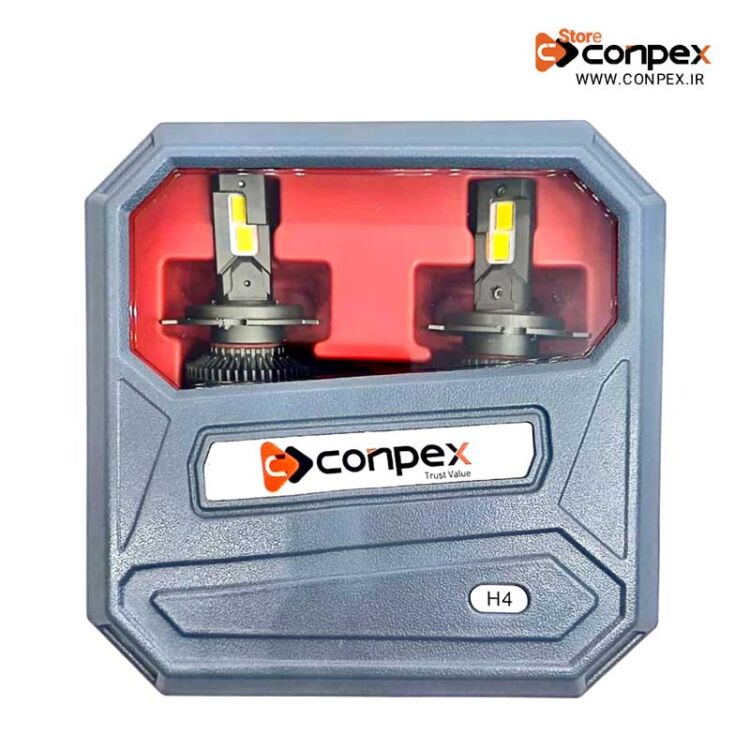 هدلایت خودرو کانپکس پایه H4 مدل ConPex K150 اورجینال 300 واتی | گارانتی