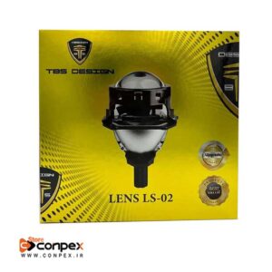 لنز 3 اینچ خودرو مدل TBS LENS LS-02 توبیز Bi Led یونیورسال | اورجینال